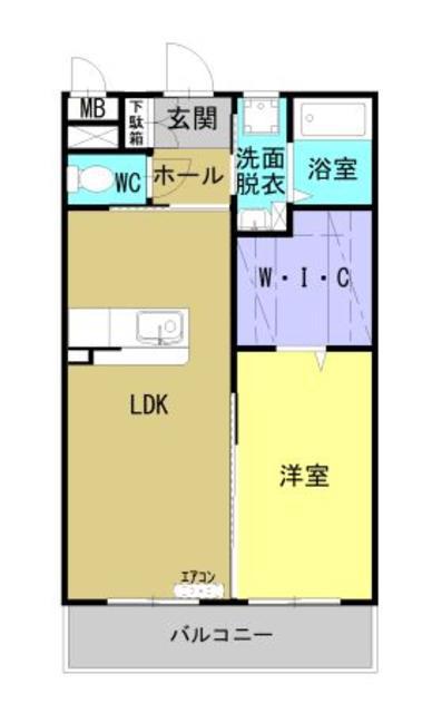恒久南Tマンション(1LDK/3階)の間取り写真