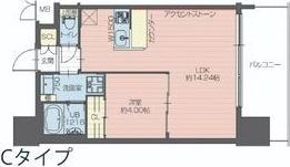 プレジオ大正(1LDK/12階)の間取り写真