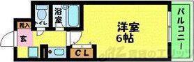 エスリード新大阪第8(1K/6階)の間取り写真