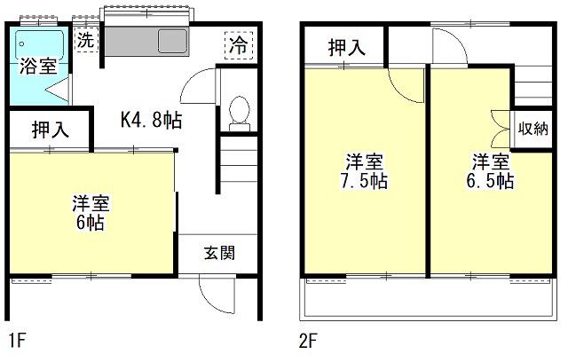 熱田コーポ(3K/1階)の間取り写真