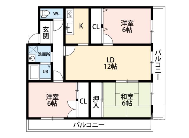 ISE伊勢 北長尾町7811(3LDK/2階)の間取り写真
