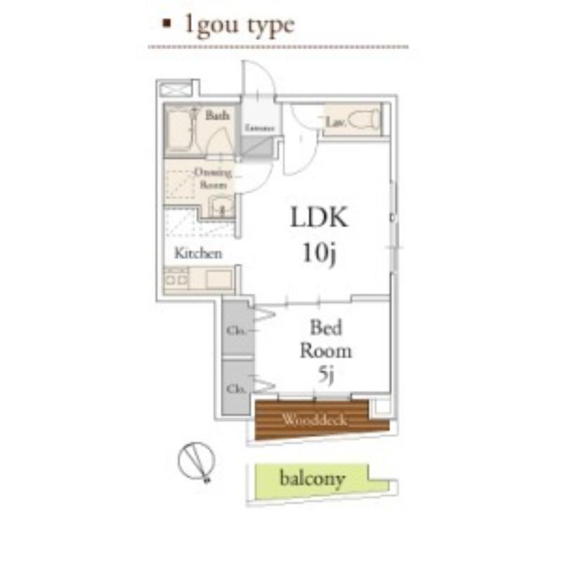 エミネンス南郷14(1LDK/3階)の間取り写真