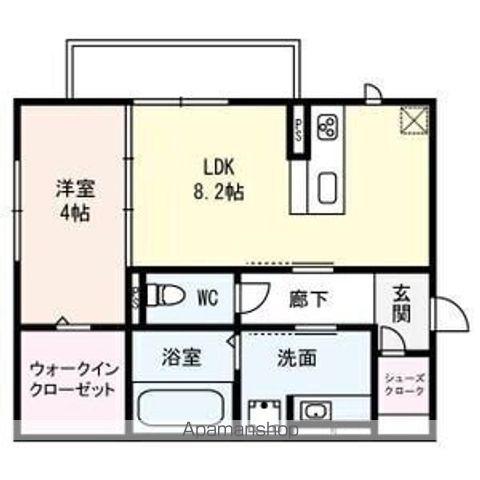 プランドール・TI(1LDK/2階)の間取り写真