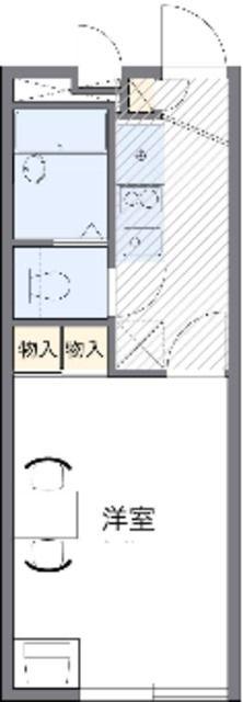 レオパレスミタケ(1K/2階)の間取り写真