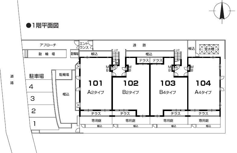 ソレア松ヶ崎(3LDK/2階)の間取り写真