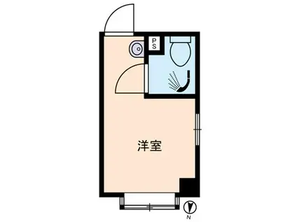 プティアムス スカイツリー前(ワンルーム/4階)の間取り写真