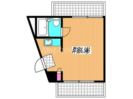 ユースフル吉祥寺(ワンルーム/2階)の間取り写真