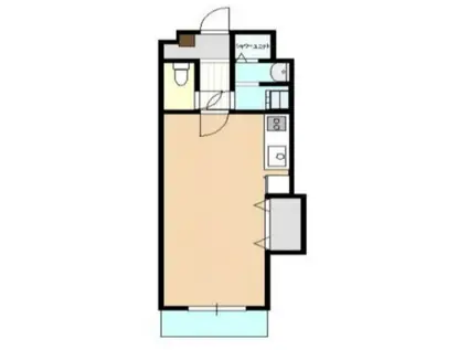 三協ビル(ワンルーム/5階)の間取り写真