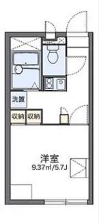 レオパレスSO小石川(1K/1階)の間取り写真