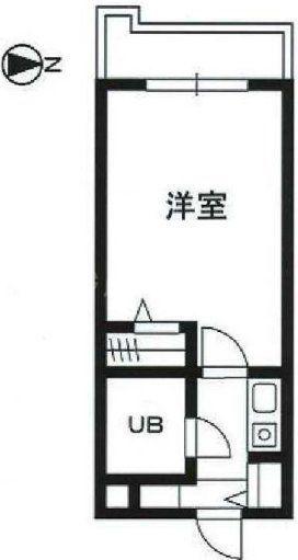 プラティーク池袋(1K/3階)の間取り写真
