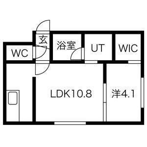 REGALO KIKUSUI(1LDK/3階)の間取り写真