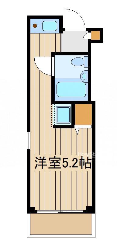 ニューキャッスル西荻窪(1K/2階)の間取り写真