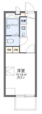 レオパレス岡本(1K/2階)の間取り写真