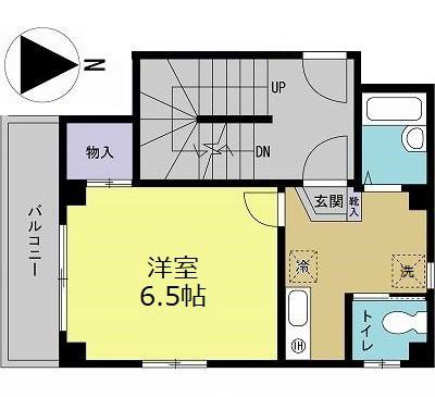 エクセル代々木(1K/2階)の間取り写真