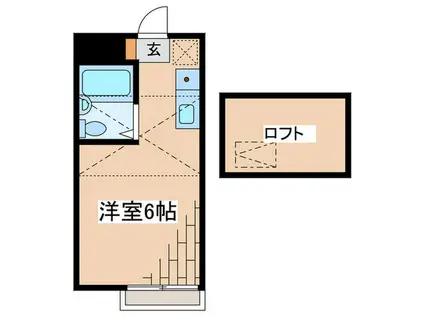 サンプラザ千代田(ワンルーム/2階)の間取り写真