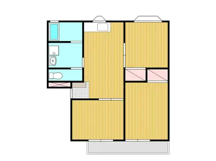 フィールドNパレス(3LDK/1階)の間取り写真