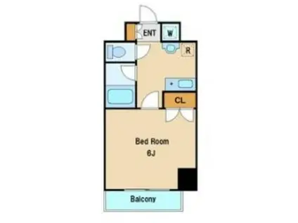 ヴェルステージ南阿佐ヶ谷(1K/4階)の間取り写真