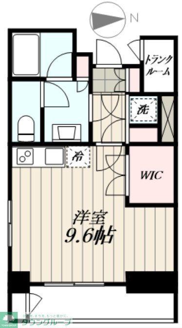 セジョリ高円寺(ワンルーム/6階)の間取り写真