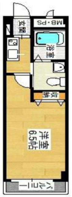 GRACE COURT(1K/3階)の間取り写真