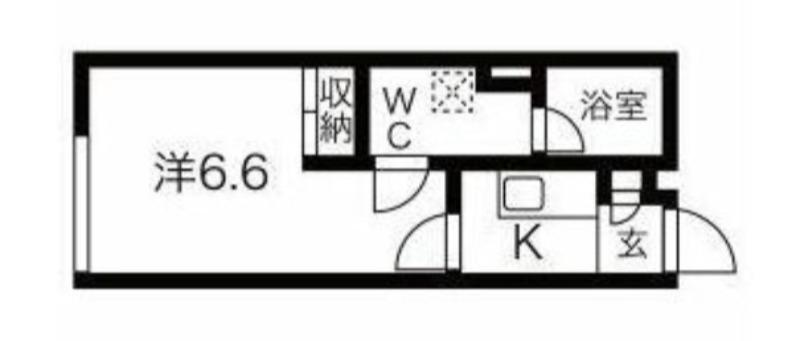 SPEC RESIDENCE TOGOSHI(ワンルーム/3階)の間取り写真