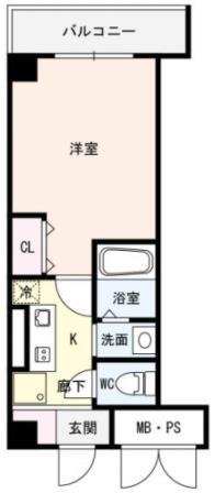 MA MAISON DE SUMA(1K/4階)の間取り写真