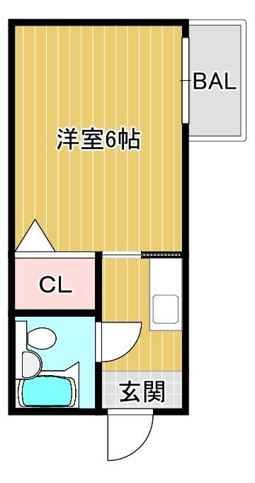 リアライズ天満橋(1K/5階)の間取り写真