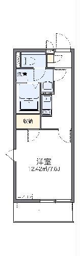 レオネクストブラザーズハイツ(1K/3階)の間取り写真