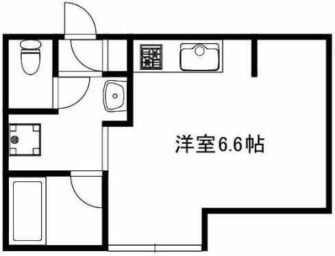 アーバンライフ(ワンルーム/1階)の間取り写真