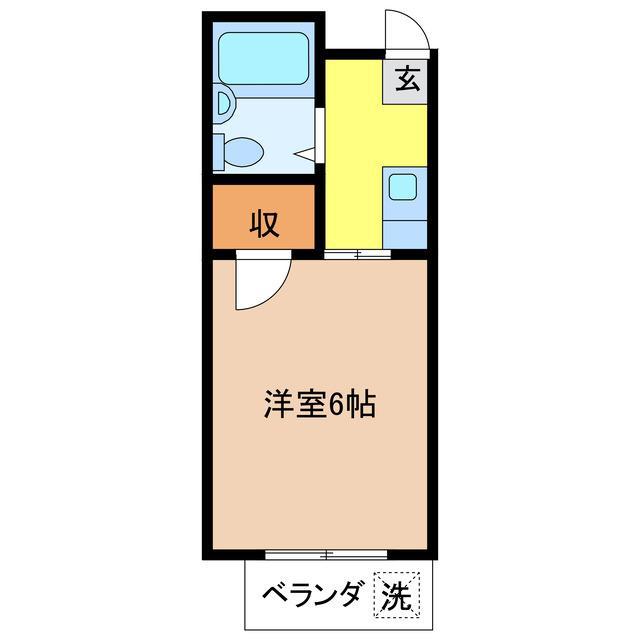 ソフィアマンション(ワンルーム/5階)の間取り写真