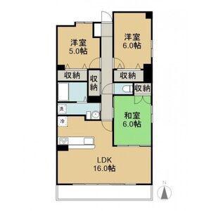 コート梅ヶ丘(3LDK/2階)の間取り写真