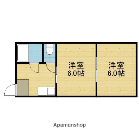 LH第3(2K/2階)の間取り写真
