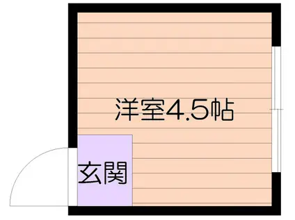 メゾン千里山(ワンルーム/5階)の間取り写真