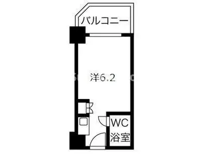 カサベラ神戸(ワンルーム/9階)の間取り写真