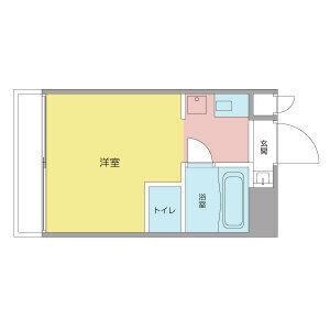 フィレンツェ名駅(ワンルーム/8階)の間取り写真