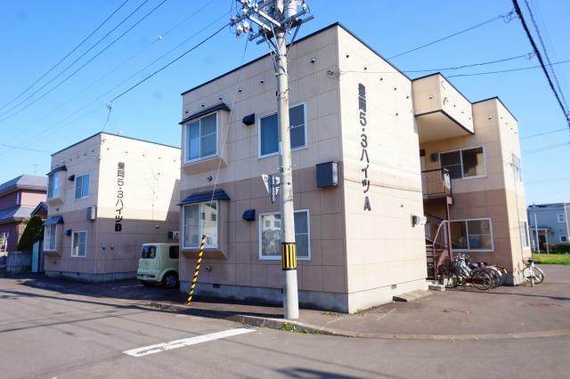 豊岡5・3ハイツA・B棟(2LDK/2階)