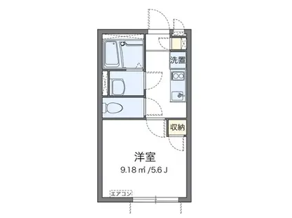 YU SETAGAYA(1K/1階)の間取り写真
