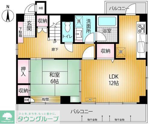 シャングリラ元町(4SLDK/2階)の間取り写真