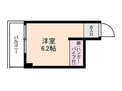 アミンズ聖蹟桜ヶ丘(ワンルーム/2階)の間取り写真
