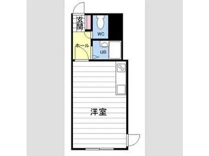 クオリティライフ309(ワンルーム/3階)の間取り写真