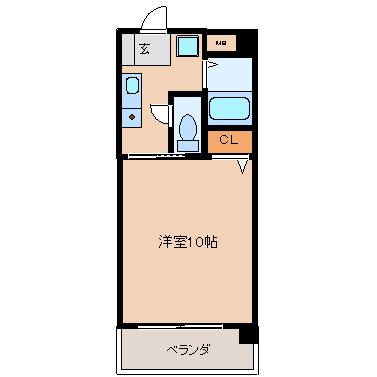 SIRIUS(1K/6階)の間取り写真