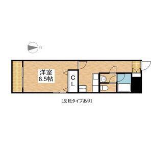 チサトハイツ(1K/5階)の間取り写真