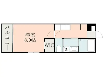 A.REK SHIROYAMA(1K/5階)の間取り写真