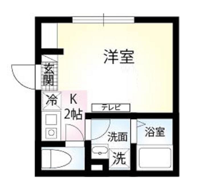 ALTA CLASSE(ワンルーム/3階)の間取り写真