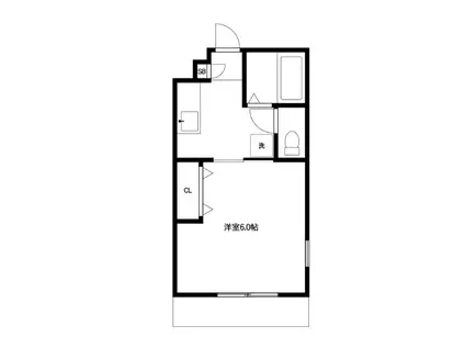 グレースマスダ(1K/1階)の間取り写真