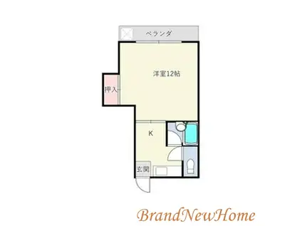 田中ビル(1K/3階)の間取り写真