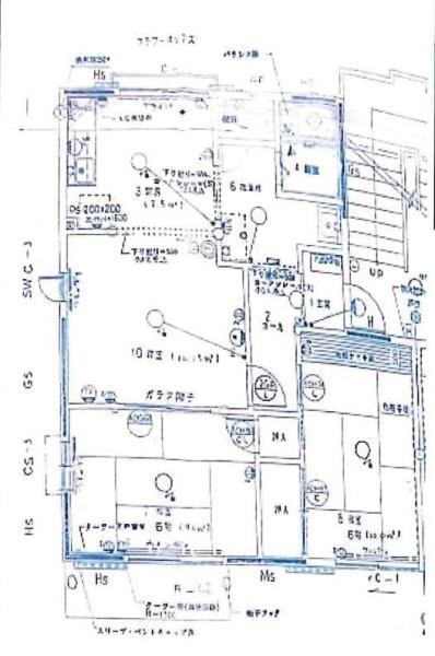 サープラスB棟(2LDK/2階)の間取り写真