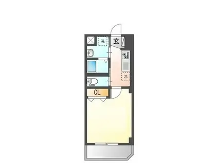 星野マンション(1K/3階)の間取り写真