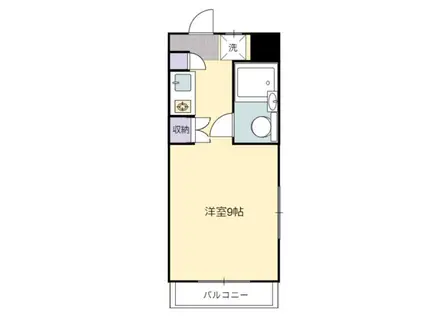 エスポワールI・T・O(1K/3階)の間取り写真