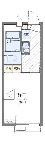 レオパレスEARLYPLANT(1K/2階)の間取り写真