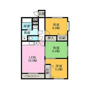 ファインステージ(3LDK/3階)の間取り写真